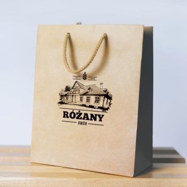 torba papierowa ze sznurkiem