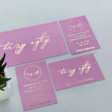 zlota folia i soft touch